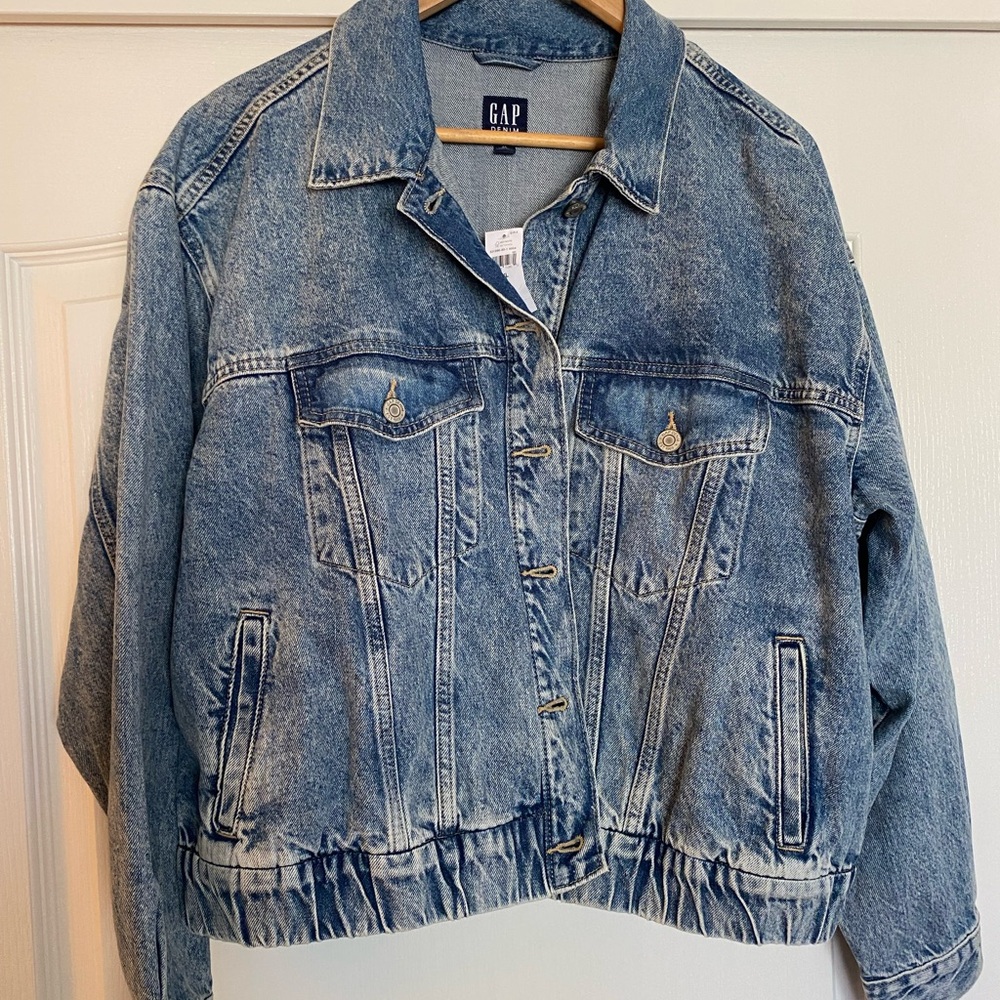 GAP Women's Blue Denim Jacket